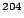 $^{204}$
