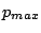 $ p_{max}$