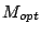 $ M_{opt}$